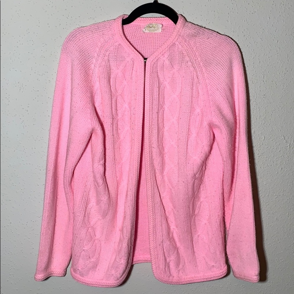Pink Sweater Womens Large